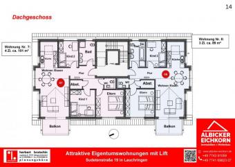 Neubau Lauchringen - 4 Zimmerwohnung OG mit Lift Wohnung kaufen 79787 Lauchringen Bild mittel