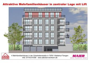 Neubau Waldshut - 3,0 Zimmerwohnung Obergeschoss mit Lift Wohnung kaufen 79761 Waldshut-Tiengen Bild mittel