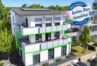 Neuwertige 3 Zi-Wohnung im 1. OG mit Personenaufzug, Kellerraum und 2 PKW - Stellplätzen in Messel! Wohnung mieten 64409 Messel Bild mittel