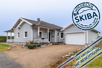 Neuwertiger Bungalow im amerikanischen Stil mit freiem Blick ins Grüne Haus kaufen 54578 Nohn Bild mittel