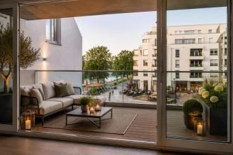 Palais am Stadtkai - 130 m² Wohnluxus mit Ruhrblick und zwei Balkonen Wohnung kaufen 45468 Mülheim an der Ruhr Bild mittel