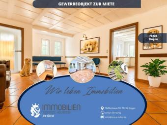 Praxis Ortsrand Singen mit 6 Räumen, 2 Eingängen & 8 Stellplätzen – Gewerberäume Gewerbe mieten 78224 Singen (Hohentwiel) Bild mittel