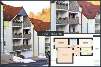 Renditestarke 3-Zimmer-Wohnung in Hirschbach – gepflegte Kapitalanlage mit Langzeitmieter Wohnung kaufen 98553 Schleusingerneundorf Bild mittel