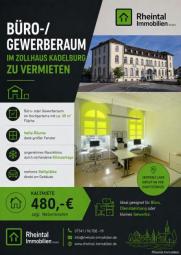 RESERVIERT - Büro-/Gewerberaum im Zollhaus Kadelburg zu vermieten Gewerbe mieten 79790 Küssaberg Bild mittel