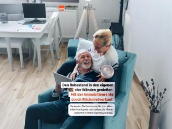 Rückmiet-Verkauf von Wüstenrot Immobilien. Den Ruhestand in den eigenen 4 Wänden genießen. Haus kaufen 26127 Oldenburg Bild mittel