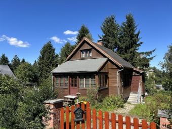 Sanierungsbedürftiges, unberäumtes Ferienhaus mit Garten und Stellplatz in ruhiger Lage! Haus kaufen 08262 Muldenhammer Bild mittel