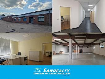 SANREALTY | Büro- und Hallenflächen mit großem Außengelände und ausgezeichneter Sichtbarkeit in Aachen-Brand Gewerbe mieten 52078 Aachen Bild mittel