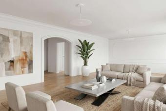 So könnte Ihr Leben in Sachsenhausen aussehen – 127m², zwei Terrassen, Frankfurter Skyline Wohnung kaufen 60598 Frankfurt am Main Bild mittel