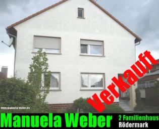  VERKAUFT ! 63322 Rödermark: 2 Familienhaus 459.000,-- Euro Haus kaufen 63322 Rödermark Bild mittel