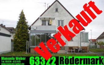  VERKAUFT !  63322 Rödermark: Manuela Weber verkauft 2 Familienhaus + mgl. BEBAUUNG = 379.000 Euro Haus kaufen 63322 Bild mittel