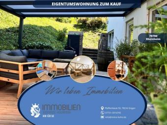 ***Verkauft *** Zauberhafte Wohnung mit eigenem Eingang und großer Terrasse in Rheinheim! Wohnung kaufen 79790 Küssaberg Bild mittel