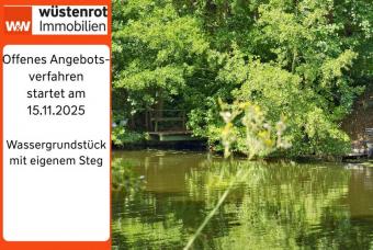 Wassergrundstück: Ferienhaus zur ganzjährigen Nutzung: mit eigenem Bootssteg am 918 m² Grundstück Haus kaufen 15528 Spreenhagen Bild mittel