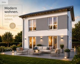 WOHNLICHE STADTVILLA MIT KLAREN FORMEN Haus kaufen 86438 Kissing Bild mittel