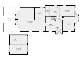 WRS Immobilien - Babenhausen - Großer Garten mit Zweifamilienhaus + Doppelgarage - ruhige Lage Haus kaufen 64832 Babenhausen Bild mittel