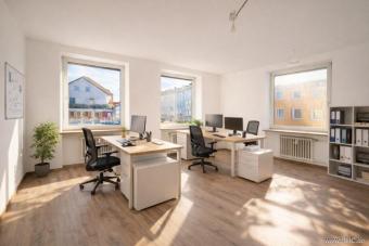 zentrale Büroetage – umfassend renoviert! - in Toplage FFB - provisionsfrei für den Mieter Gewerbe mieten 82256 Fürstenfeldbruck Bild mittel