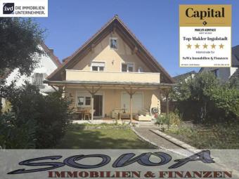 Zentrumsnahes Einfamilienhaus mit guter Raumaufteilung und einer großen Garage im Englischen Garten in Neuburg - Ein Objekt von Ihrem Immobilienpartner SOWA Immobilien und Finanzen Haus kaufen 86633 Neuburg an der Donau Bild mittel