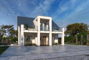 Zwei Balkone. Unendliche Freiheit. Hampton erleben Haus kaufen 34246 Vellmar Bild mittel