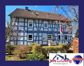 Zwei-Immobilien-Ensemble, großem Garten und historischem Charme  vielseitige Nutzungsmöglichkeiten Haus kaufen 35329 Gemünden (Felda) Bild mittel