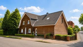 Zwei Wohneinheiten, viele Möglichkeiten – gepflegtes Zweifamilienhaus in Uelsen Haus kaufen 49843 Uelsen Bild mittel