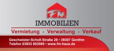 Firmenlogo Immobilienmakler und Hausverwaltung Frank Müller